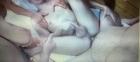 WHITE SMOOTH CUM DUMPSTER BOTTOM IN LOCAL HOTEL FOR BB TOPS CUM GANG BANG